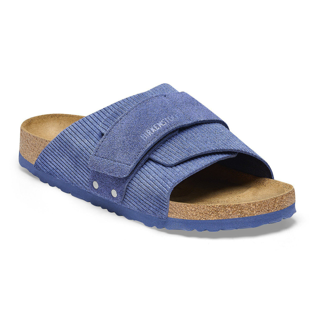 Kyoto Suede Embossed in Color Corduroy Indigo | Birkenstock