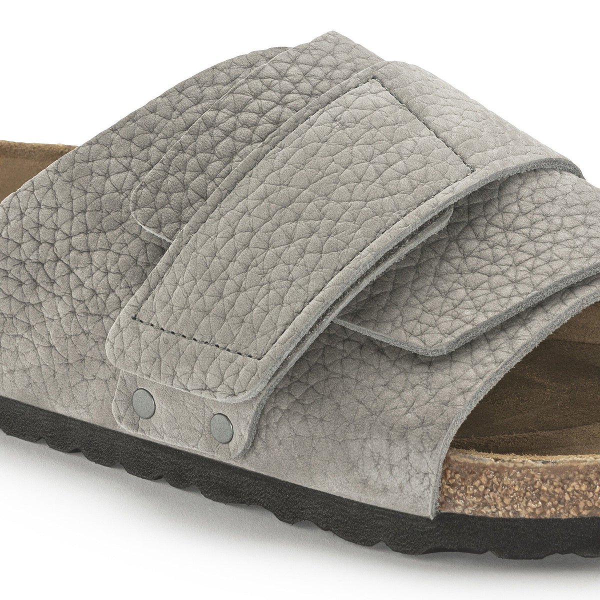 Kyoto Nubuck Leather in Color Desert Buck Whale Gray | Birkenstock