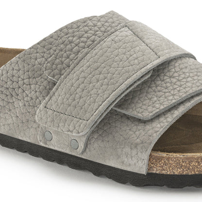 Kyoto Nubuck Leather in Color Desert Buck Whale Gray | Birkenstock