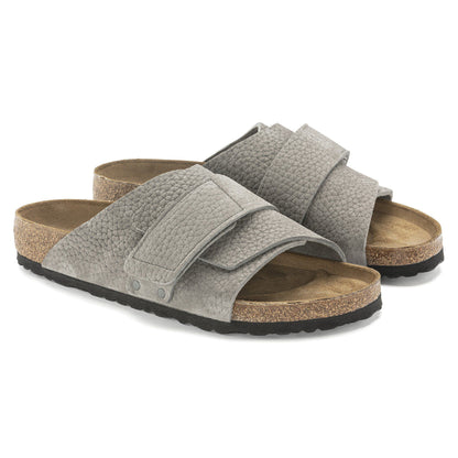 Kyoto Nubuck Leather in Color Desert Buck Whale Gray | Birkenstock