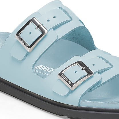 St Barths Leather in Color Mineral Blue | Birkenstock