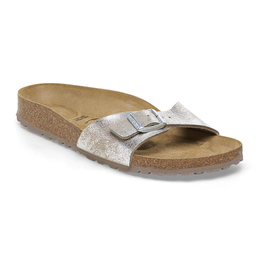 Madrid Synthetics in Color Washed Metallic Silver | Birkenstock