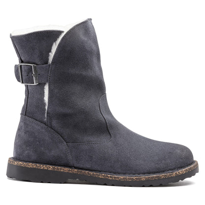 Uppsala Shearling Suede Leather in Color Graphite | Birkenstock
