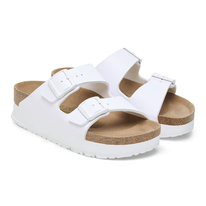 Arizona Flex Platform Birko-Flor in Color White | Birkenstock