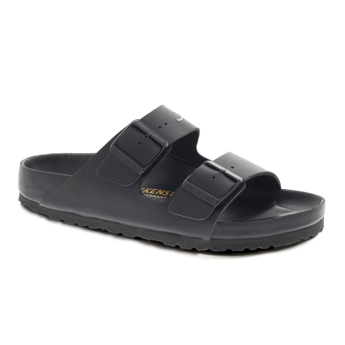 Arizona Lingua Franca Leather in Color Black | Birkenstock