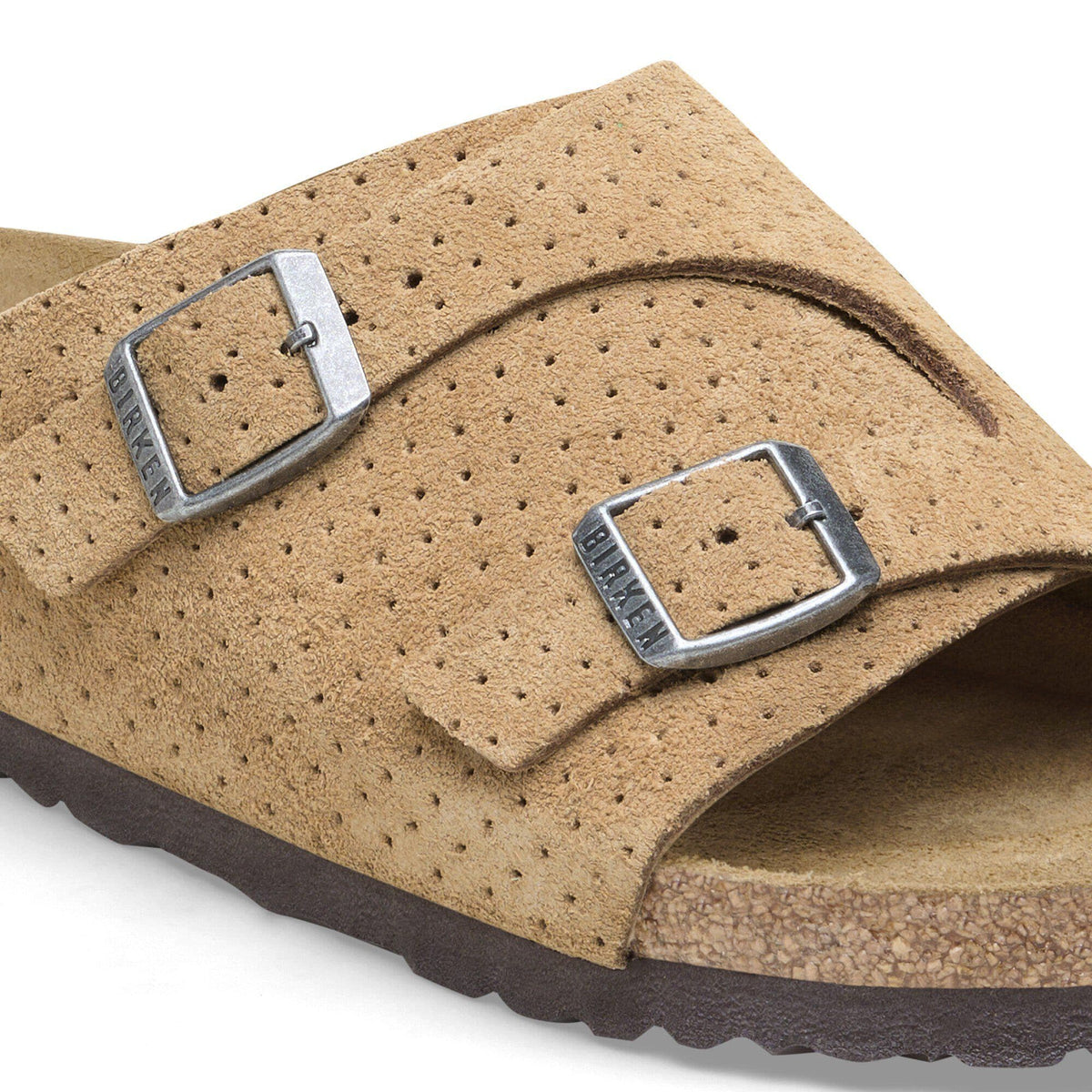 Zürich Suede Embossed in Color Dotted New Beige | Birkenstock