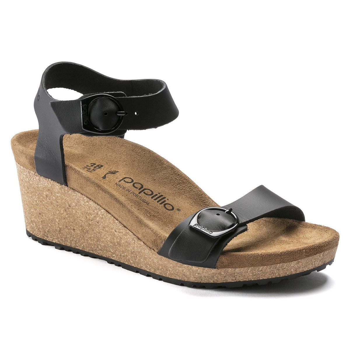 Soley Leather in Color Black | Birkenstock