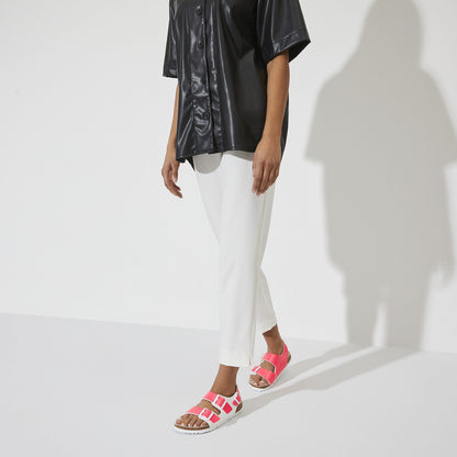 Milano Birko-Flor Patent in Color Neon Pink/White Patent | Birkenstock