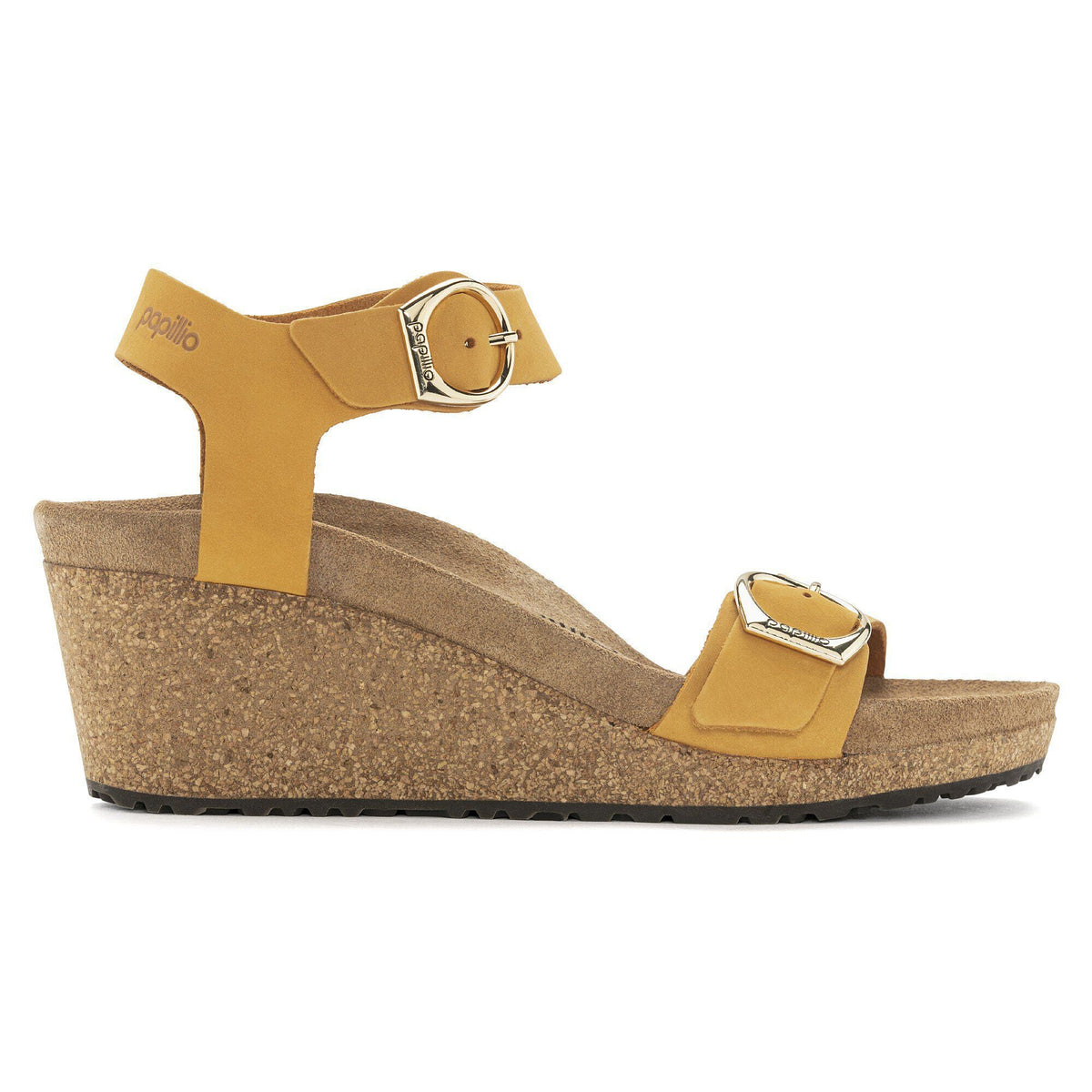 Soley Nubuck Leather in Color Apricot | Birkenstock