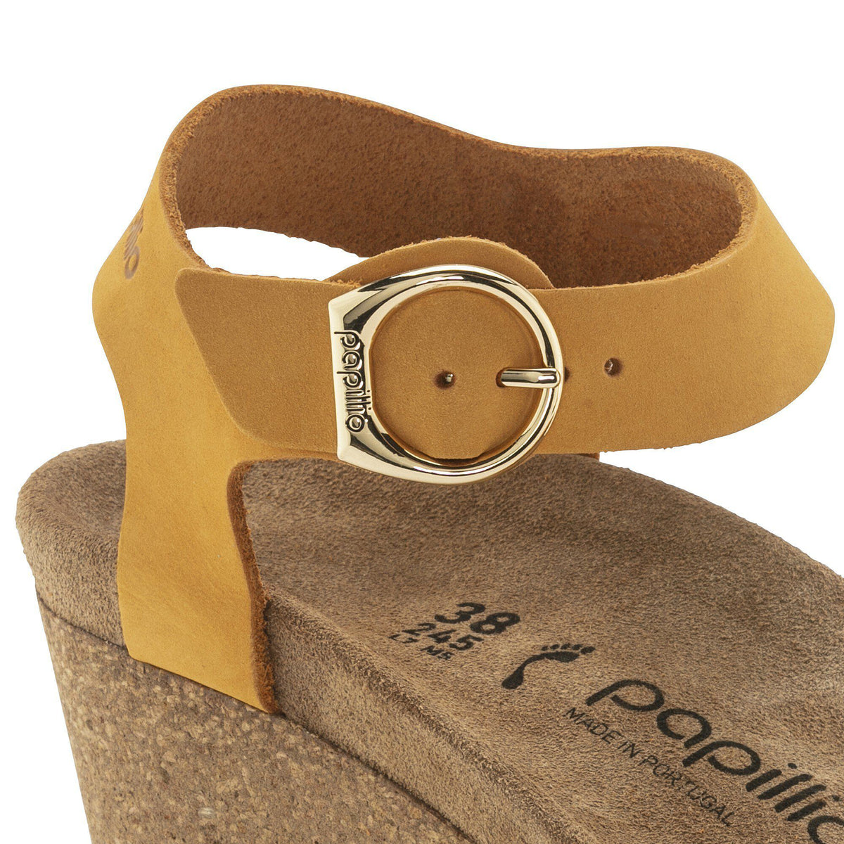 Soley Nubuck Leather in Color Apricot | Birkenstock