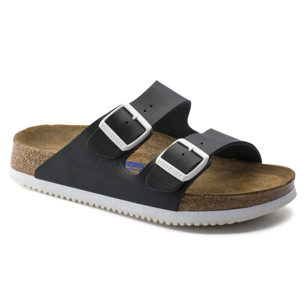 Arizona Soft Footbed Leather in Color Black | Birkenstock
