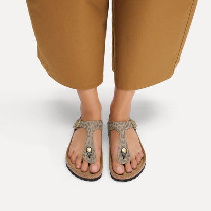 Gizeh Synthetics in Color Leo Gray Taupe | Birkenstock