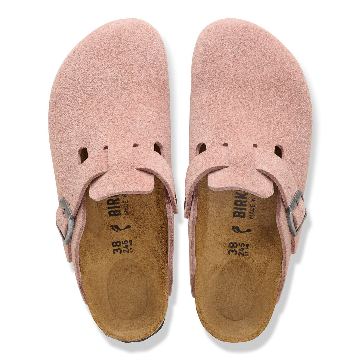 Boston Suede Leather in Color Pink Clay | Birkenstock