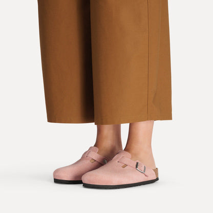 Boston Suede Leather in Color Pink Clay | Birkenstock