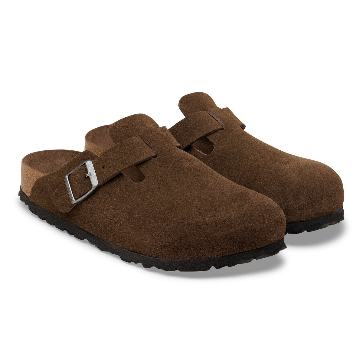 Boston Soft Footbed Suede Leather in Color Carafe | Birkenstock