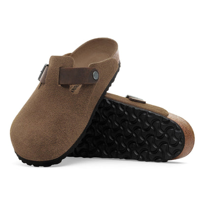 Boston Mixed Leather in Color Dark Tea | Birkenstock
