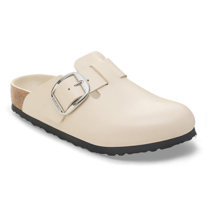 Boston Big Buckle Leather in Color Oyster Dressy Leather | Birkenstock