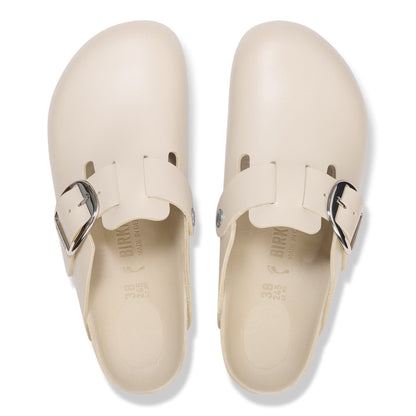 Boston Big Buckle Leather in Color Oyster Dressy Leather | Birkenstock