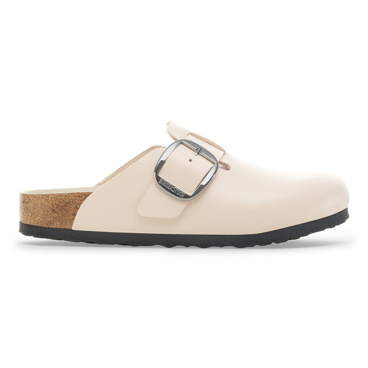 Boston Big Buckle Leather in Color Oyster Dressy Leather | Birkenstock