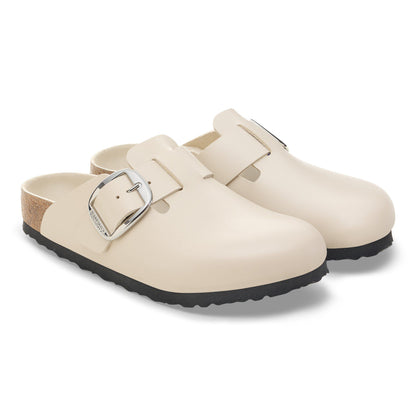 Boston Big Buckle Leather in Color Oyster Dressy Leather | Birkenstock