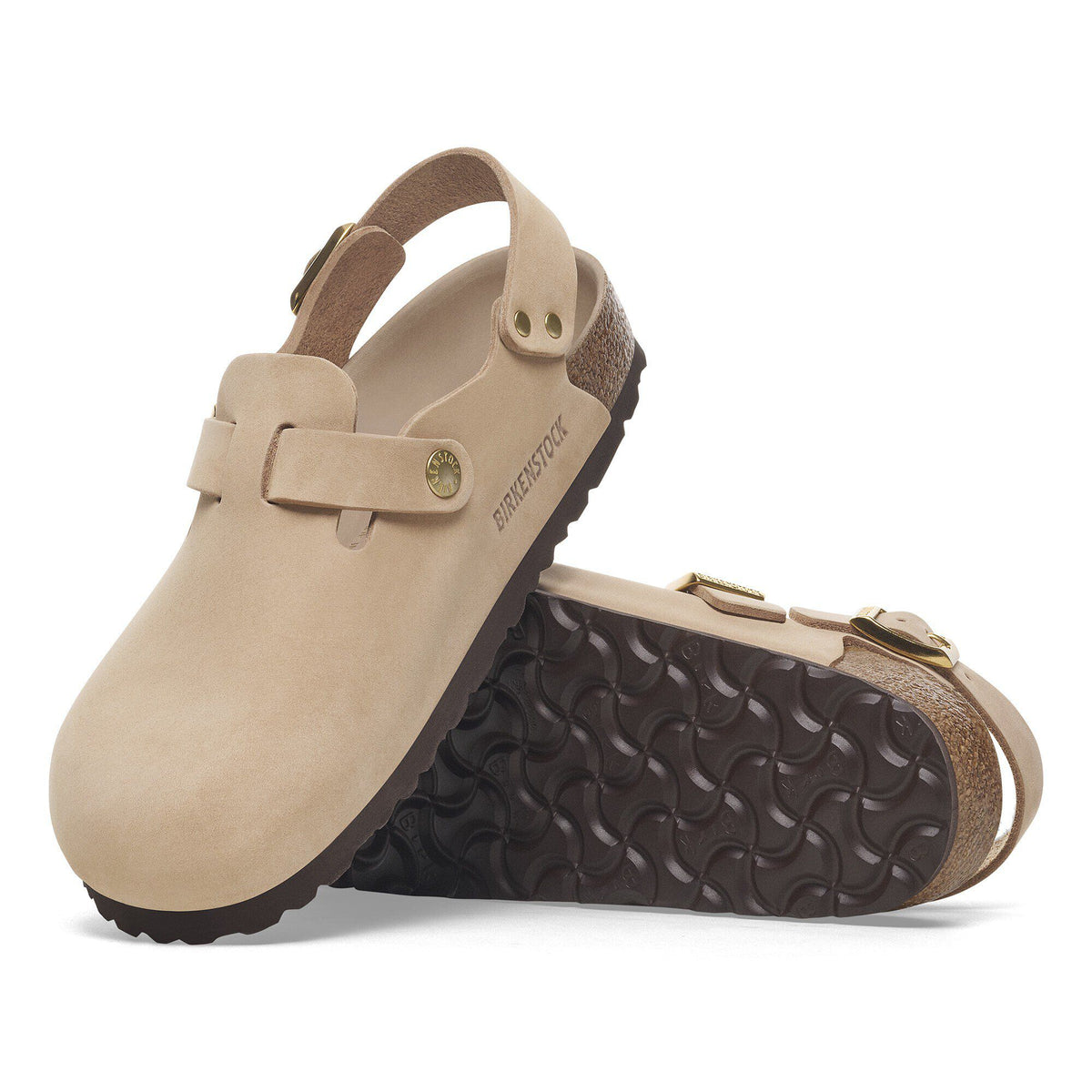 Tokio Nubuck Leather in Color Sandcastle | Birkenstock