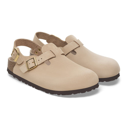 Tokio Nubuck Leather in Color Sandcastle | Birkenstock