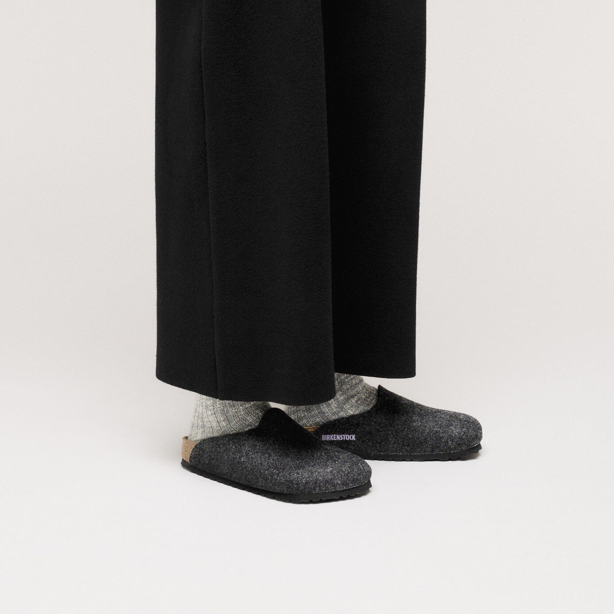 Amsterdam Wool in Color Anthracite | Birkenstock