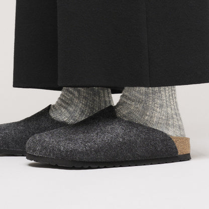 Amsterdam Wool in Color Anthracite | Birkenstock