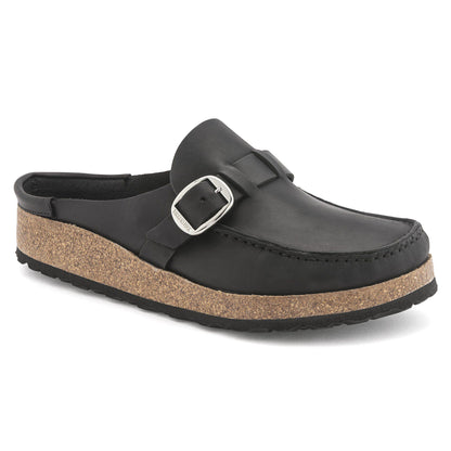 Buckley Oiled Leather in Color Black | Birkenstock