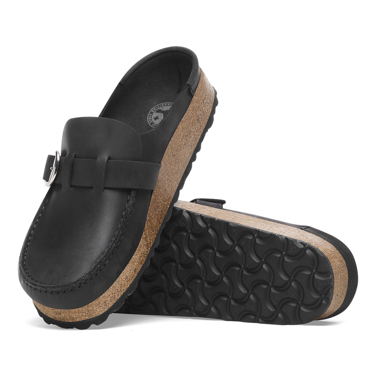 Buckley Oiled Leather in Color Black | Birkenstock