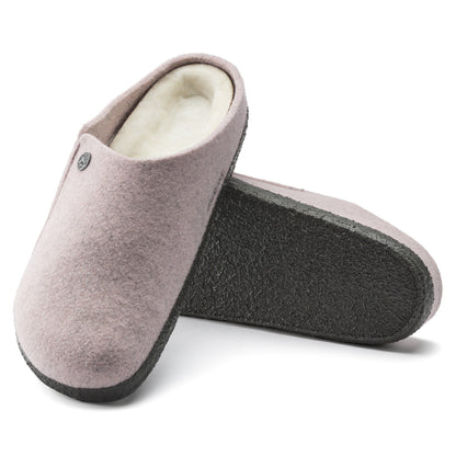 Zermatt Shearling Felt in Color Soft Pink | Birkenstock