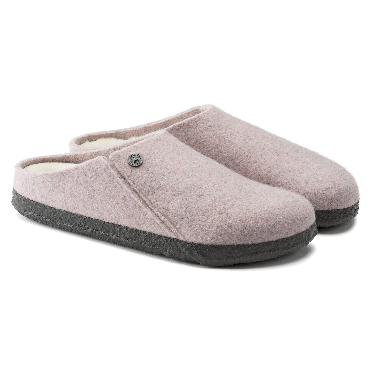 Zermatt Shearling Felt in Color Soft Pink | Birkenstock