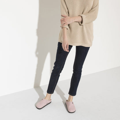 Zermatt Shearling Felt in Color Soft Pink | Birkenstock