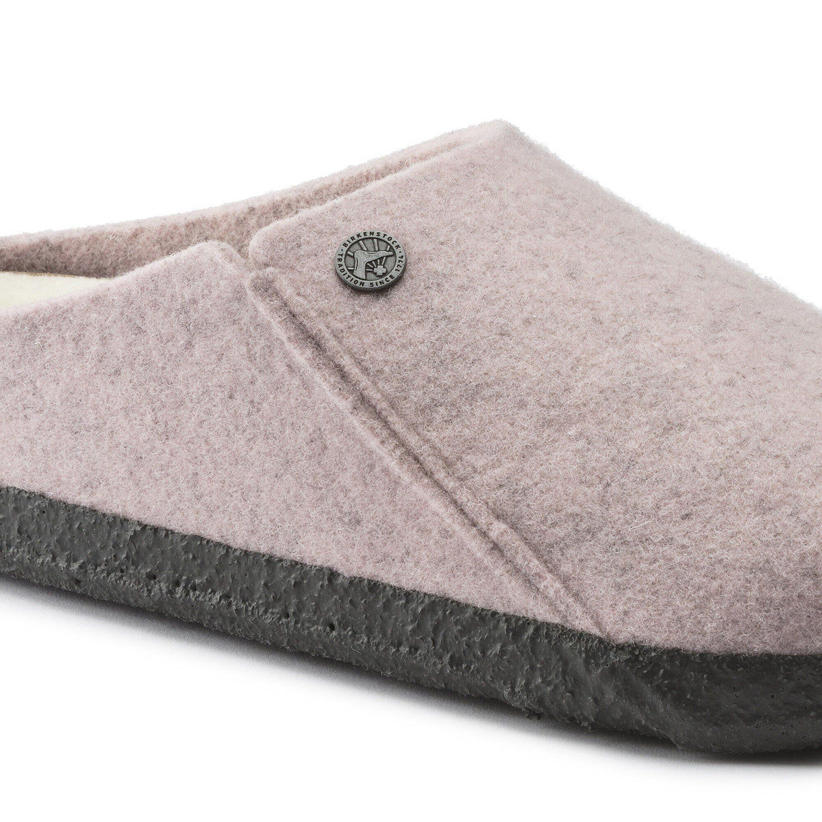 Zermatt Shearling Felt in Color Soft Pink | Birkenstock