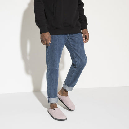 Zermatt Shearling Felt in Color Soft Pink | Birkenstock