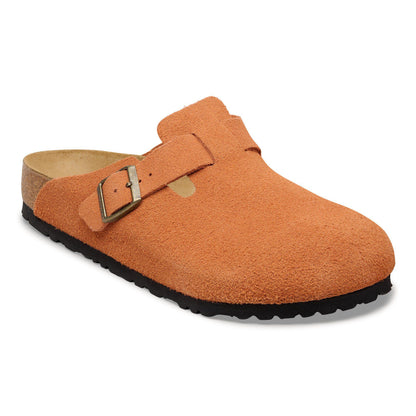 Boston Suede Leather in Color Dark Rust | Birkenstock