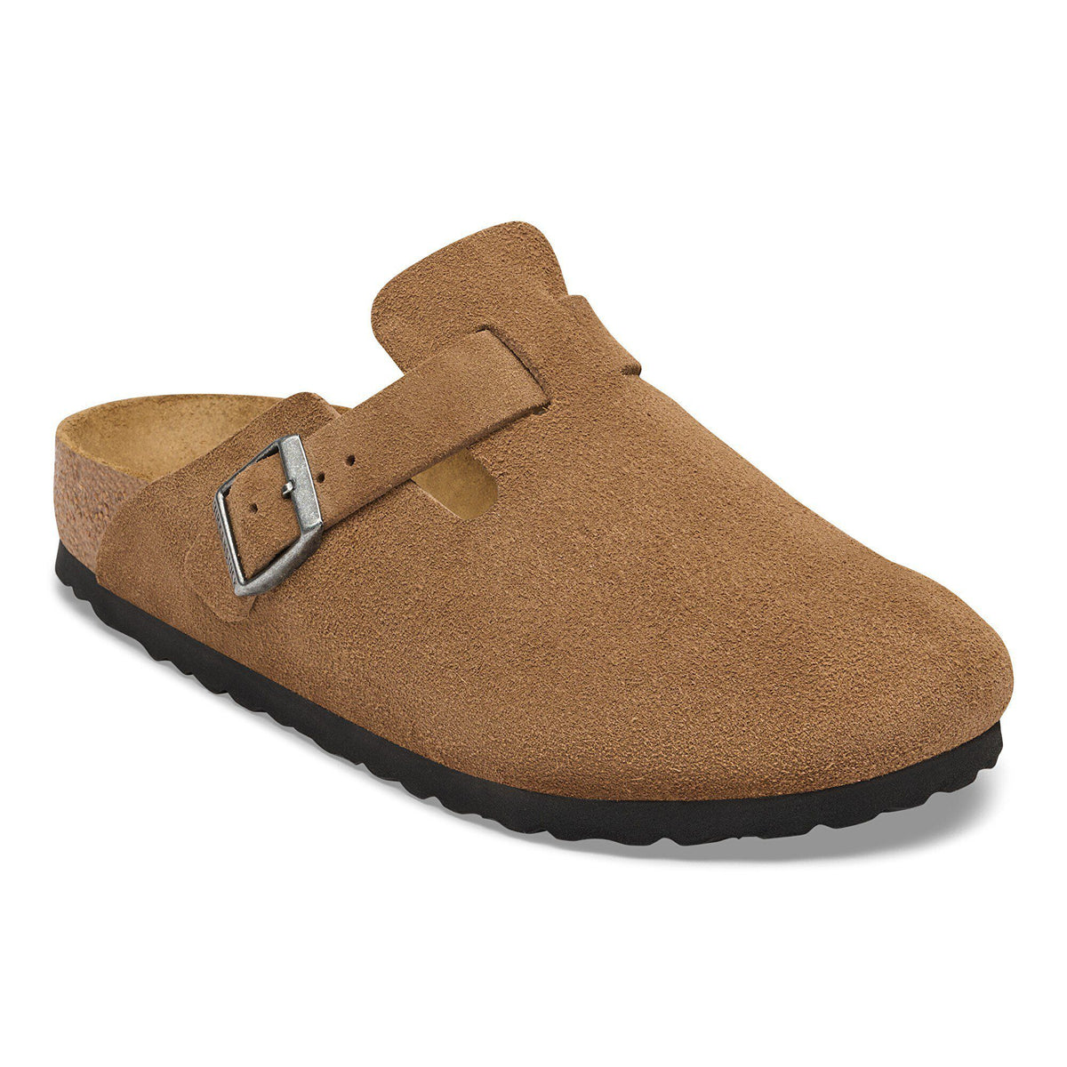 Boston Suede Leather in Color Dark Tea | Birkenstock