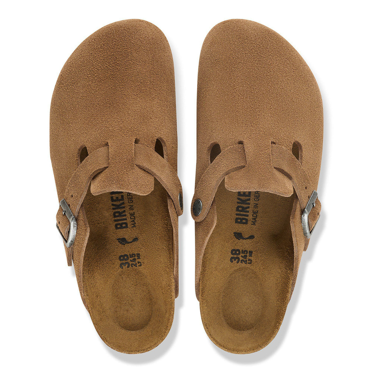 Boston Suede Leather in Color Dark Tea | Birkenstock