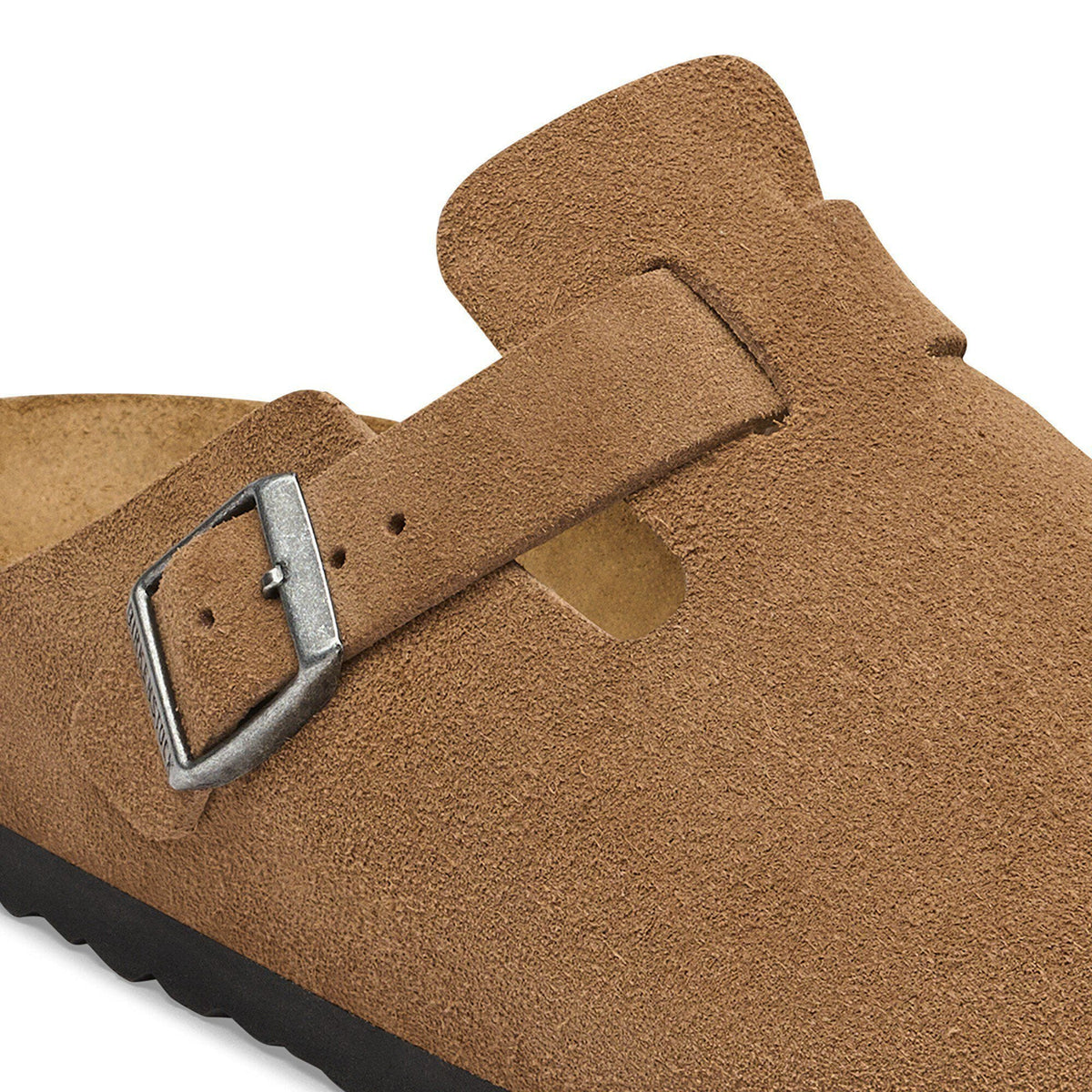 Boston Suede Leather in Color Dark Tea | Birkenstock