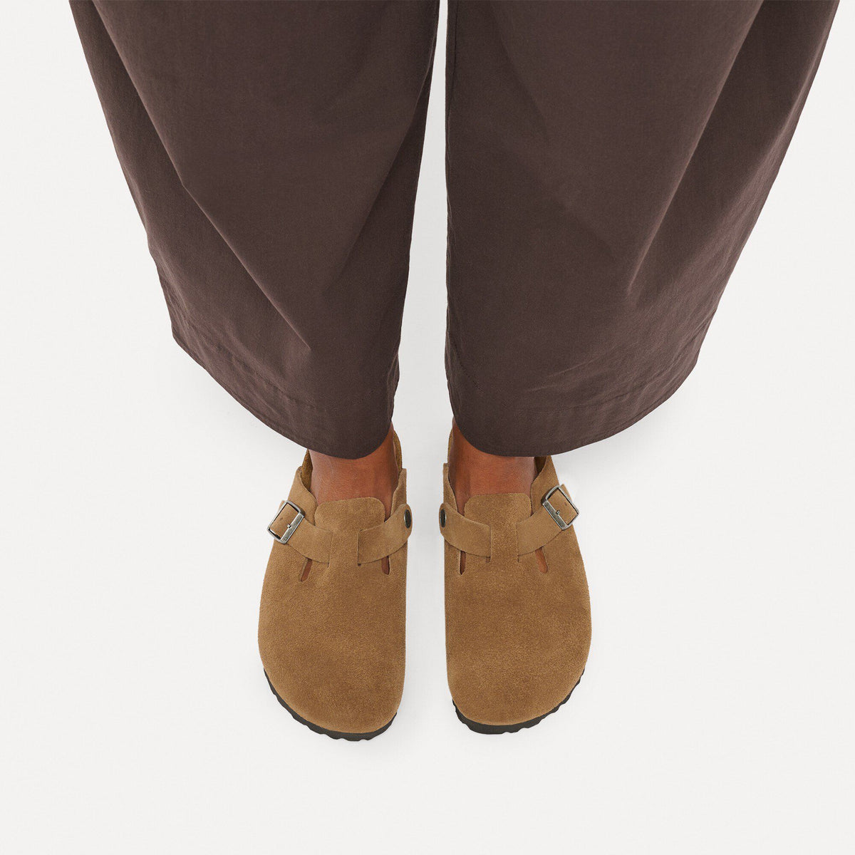 Boston Suede Leather in Color Dark Tea | Birkenstock