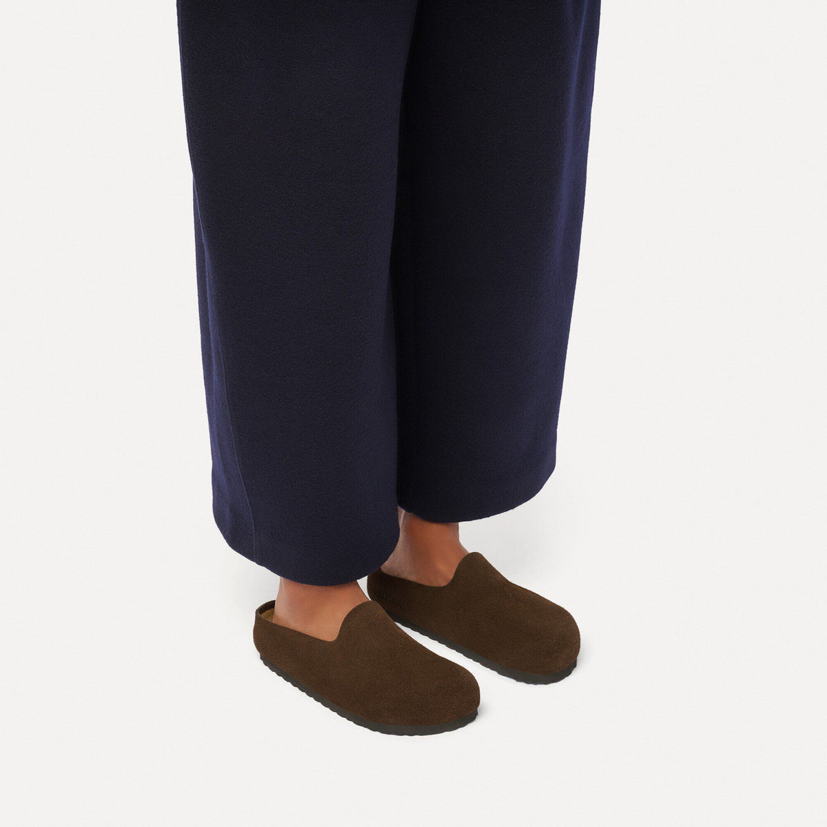 Amsterdam Wrapped Suede Leather in Color Carafe | Birkenstock