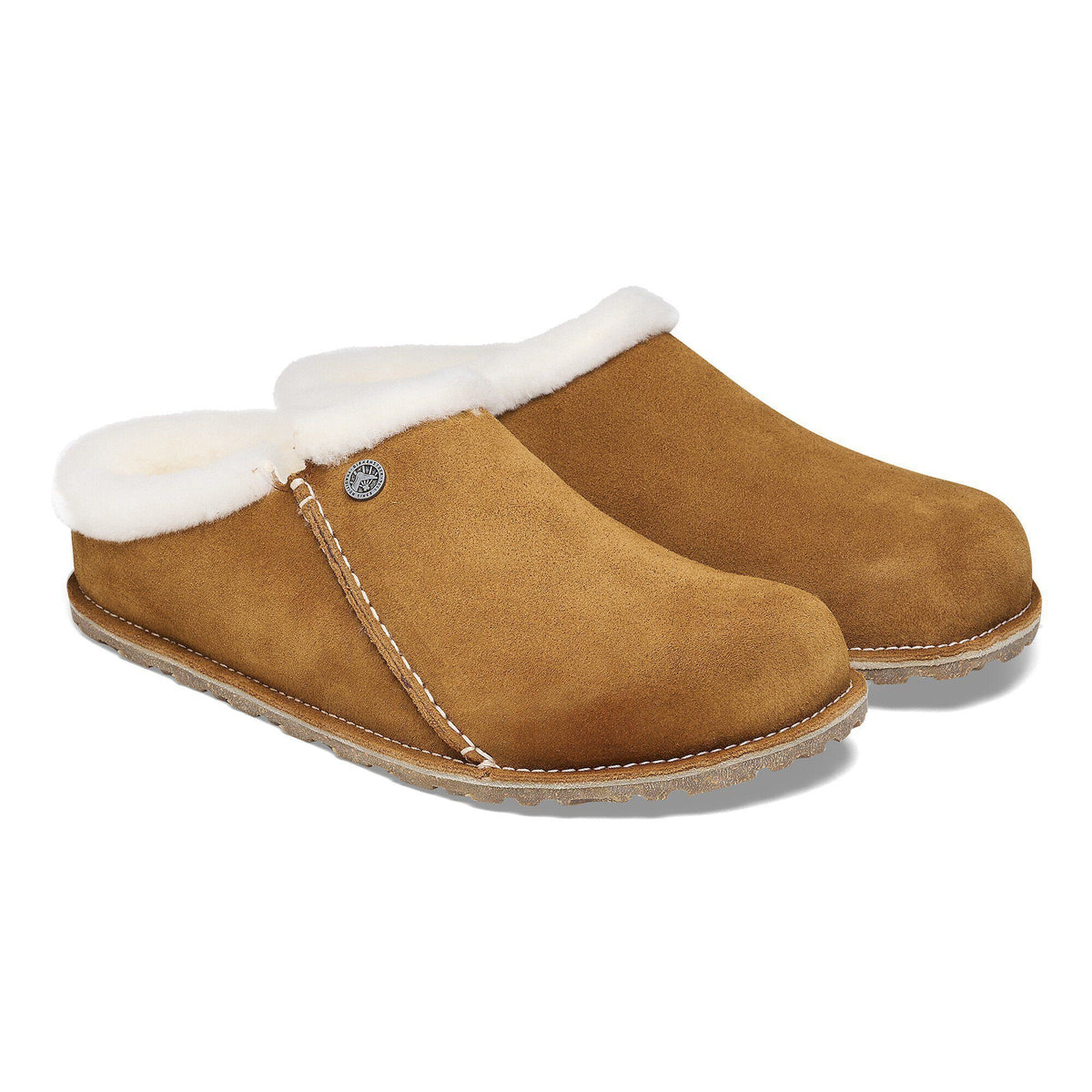 Zermatt Premium Suede Leather in Color Mink | Birkenstock