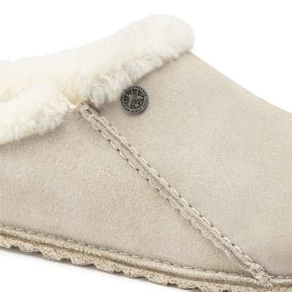 Zermatt Premium Suede Leather in Color Antique White | Birkenstock