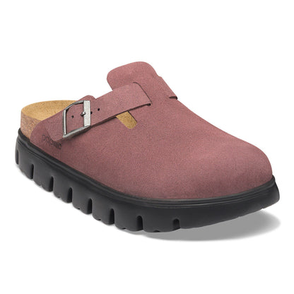 Boston Chunky Suede Leather in Color Pepper | Birkenstock