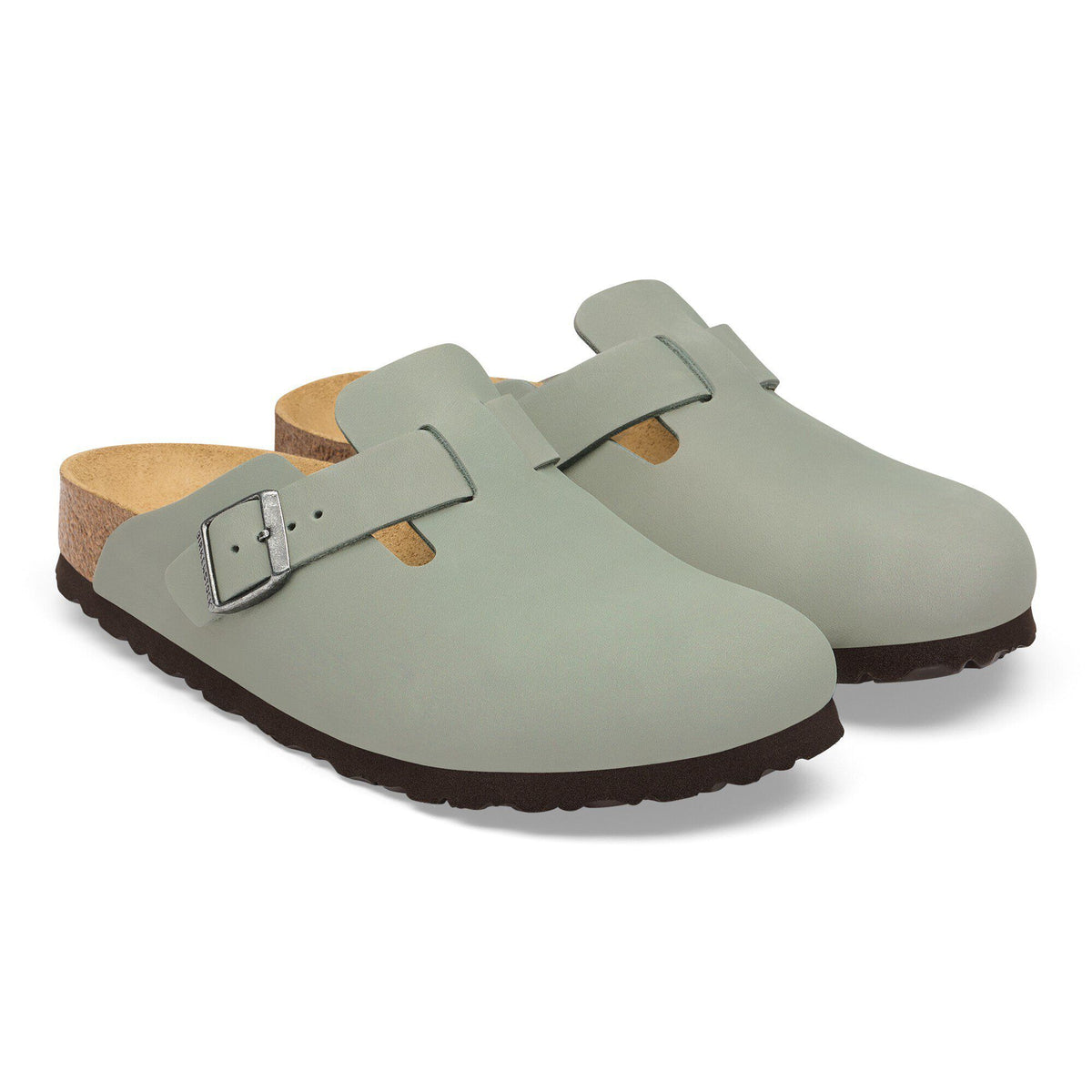 Boston Oiled Leather in Color Pure Sage | Birkenstock