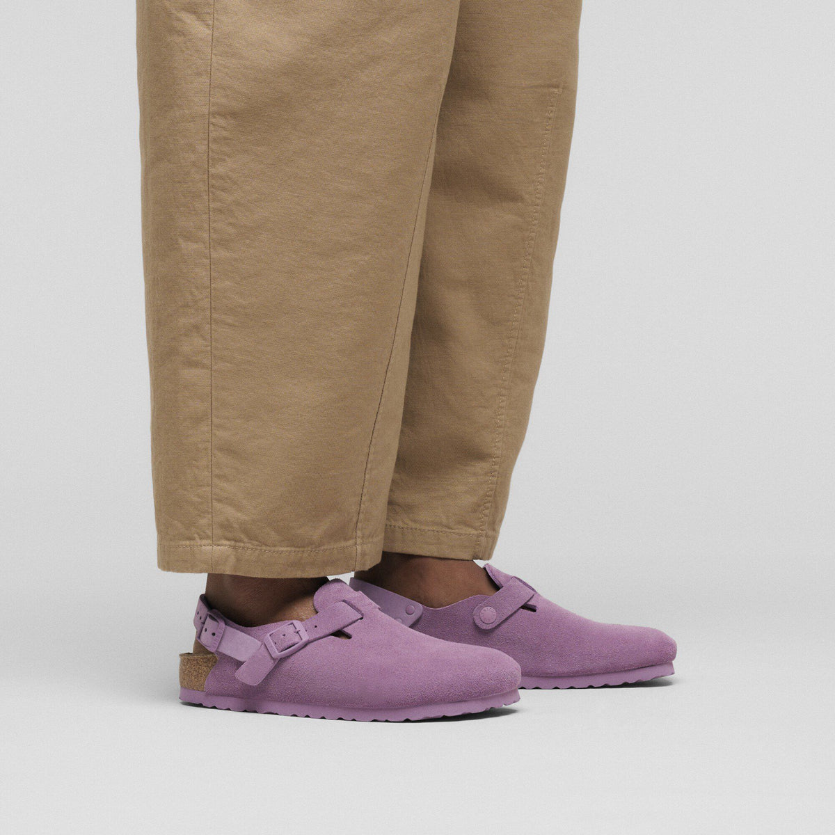 Tokio Suede Leather in Color Mauve | Birkenstock