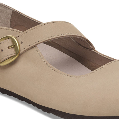 Tracy Nubuck Leather in Color Sand | Birkenstock