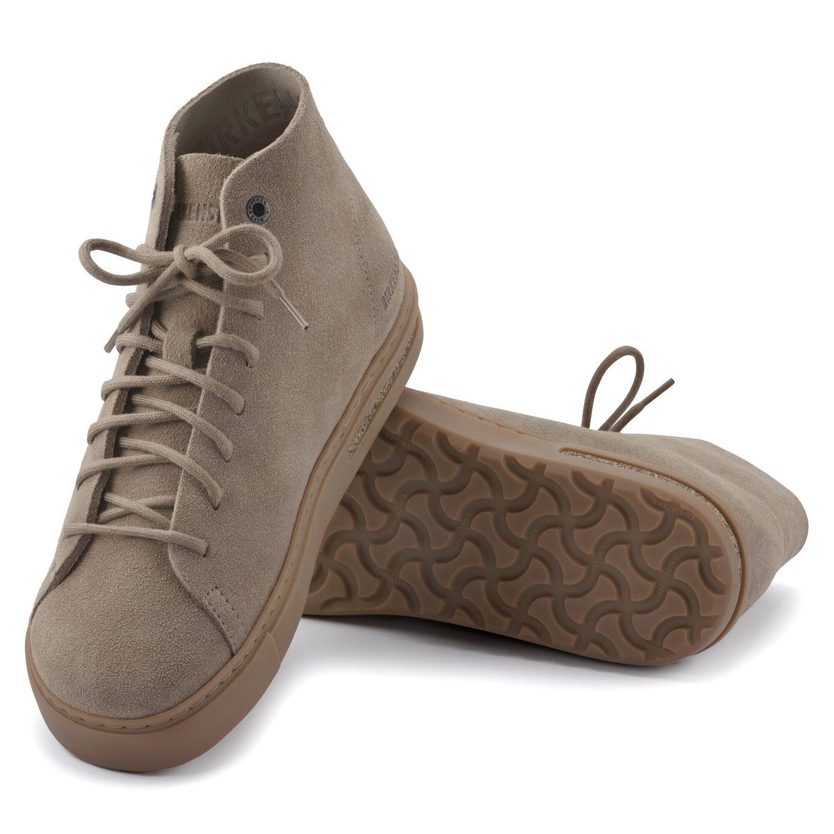 Bend Mid Decon Nubuck Leather in Color Gray Taupe | Birkenstock