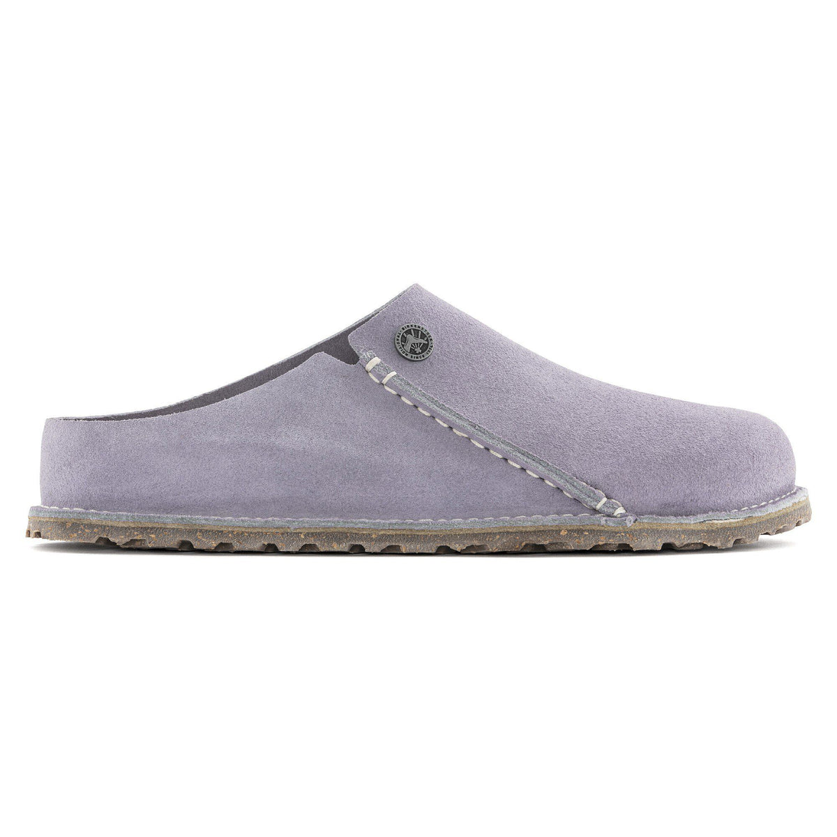 Zermatt Premium Suede Leather in Color Purple Fog | Birkenstock