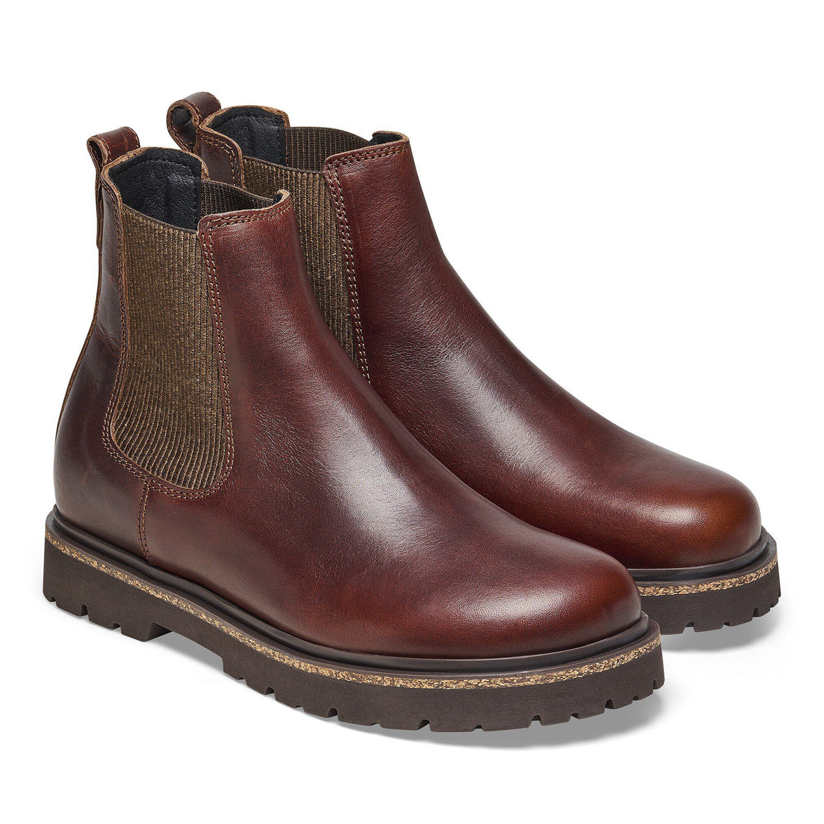 Highwood Slip On Women Leather in Color Chocolate | Birkenstock